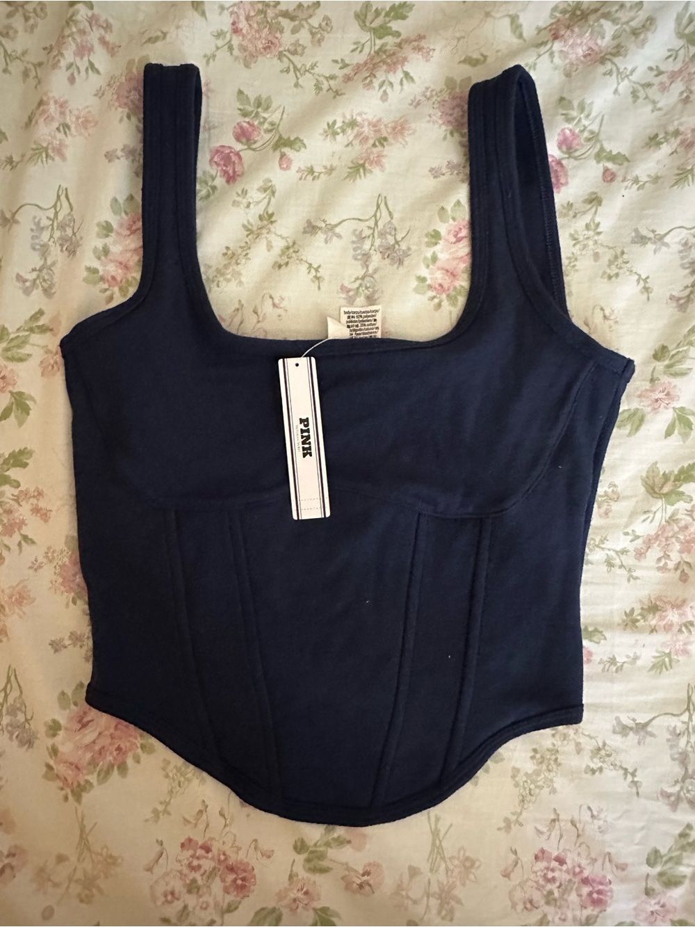 victoria’s secret pink blue top